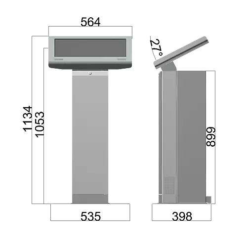 Queue Management Terminal - Kiosk Swallow