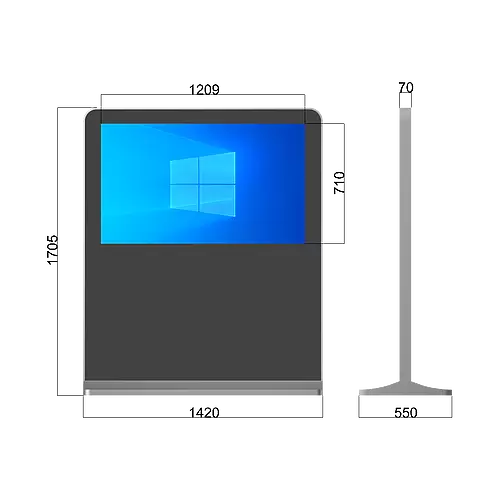 Digital Signage Kiosk - Landscape