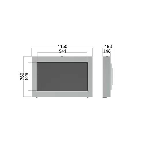 Kiosk for Outdoor Toucal Wall 43