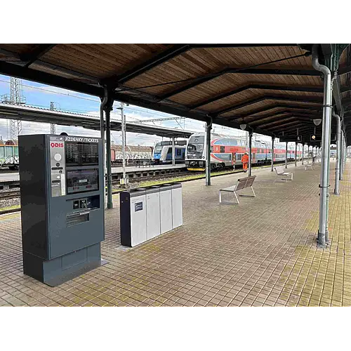 Our new ticket machines are coming to life at railway stations in the Moravian-Silesian Region. 